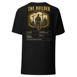 Psychological Species 001 The Builder Tee