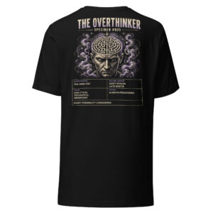 Psychological Species 005 The Overthinker Tee