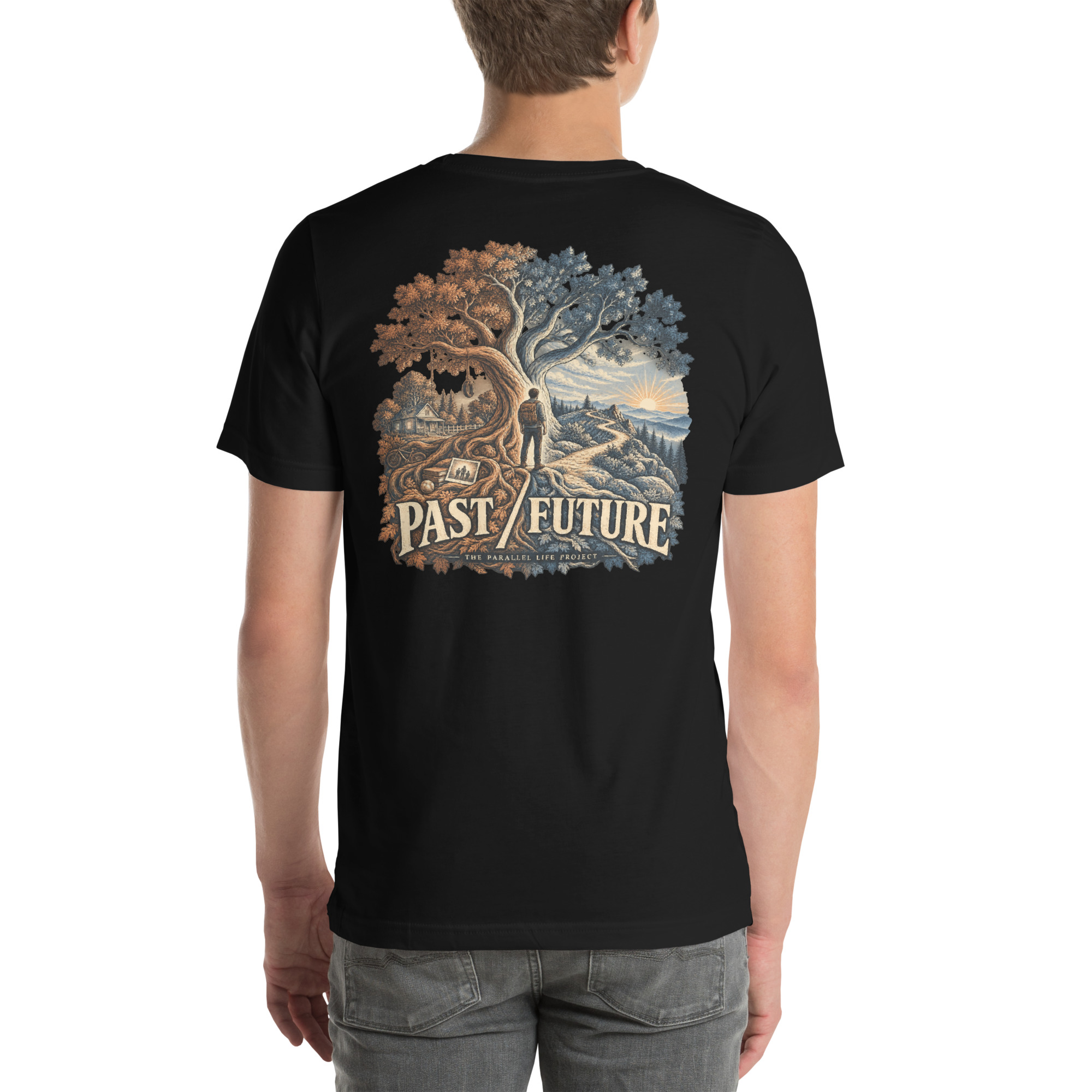Parallel Life Choices Past versus Future Tee