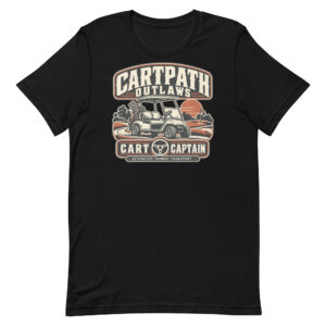 Cartpath Outlaws Cart Captain Tee