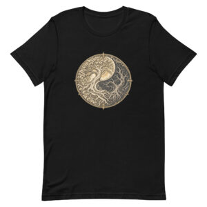 Eternal Balance Tree of Life versus Tree of Death Tee