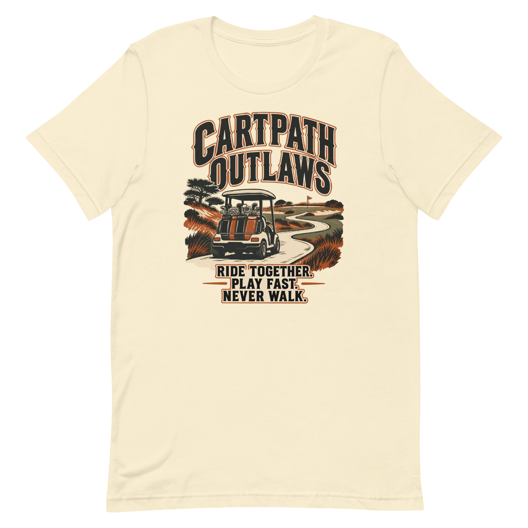 Cartpath Outlaws Ride Together Tee - Image 2