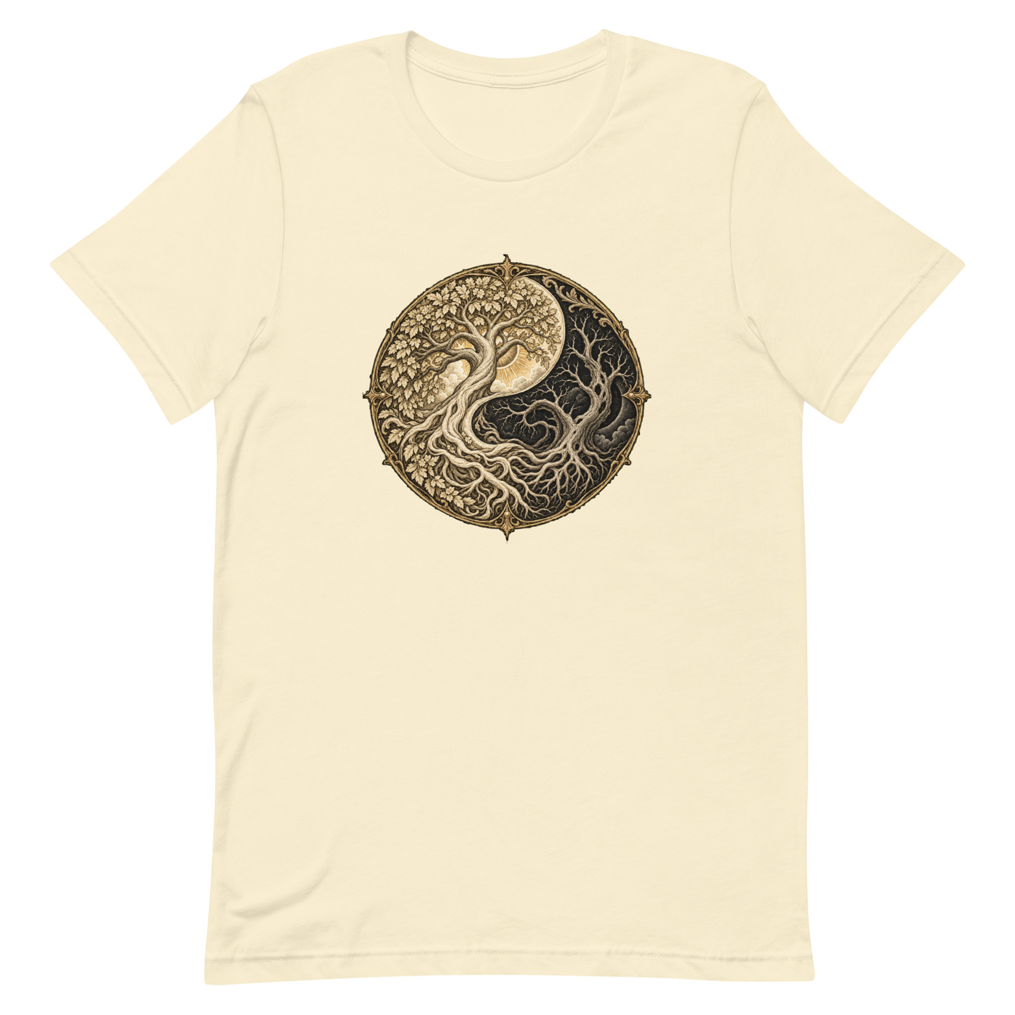 Eternal Balance Tree of Life versus Tree of Death Tee - Image 2