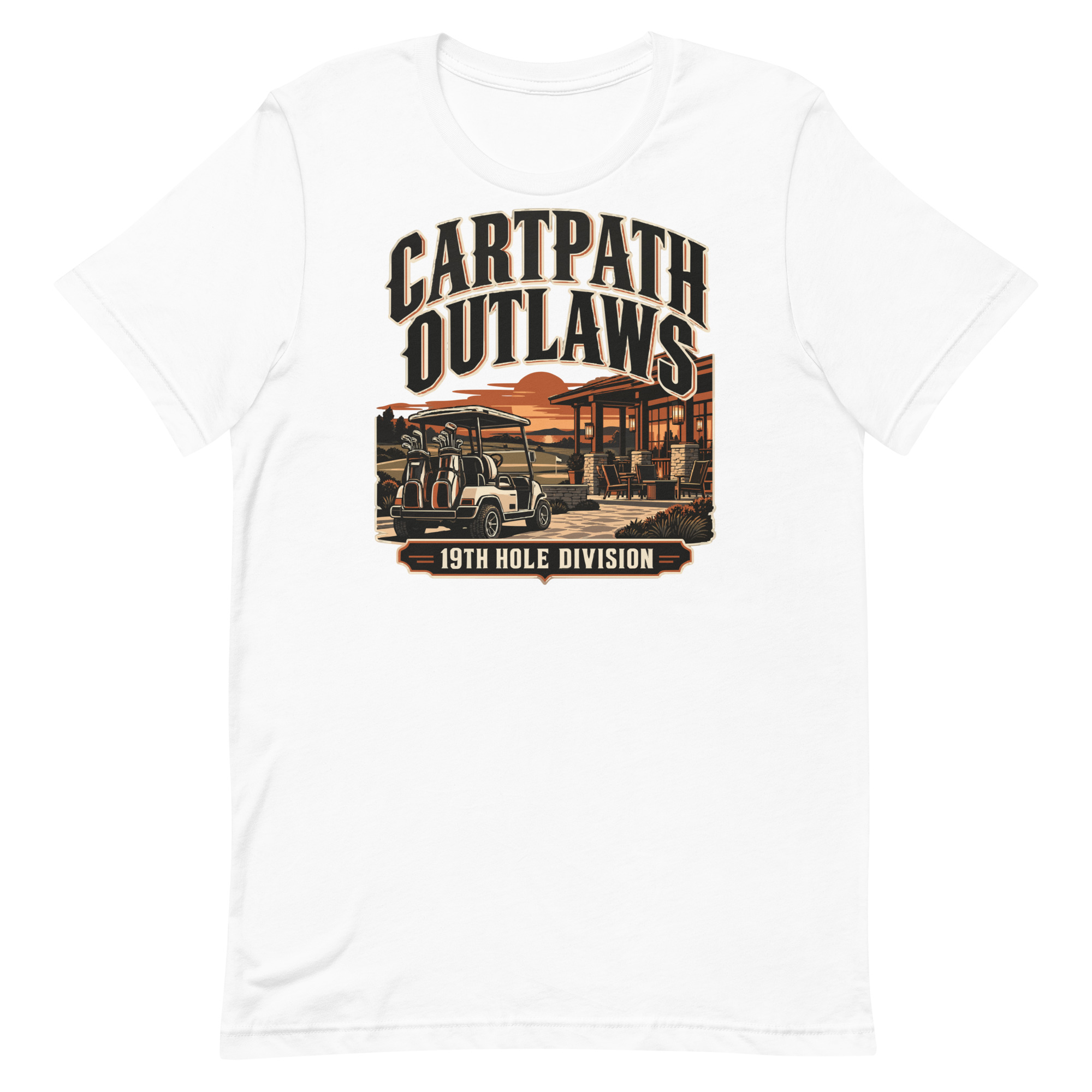 Cartpath Outlaws 19th Hole Division Tee - Image 3