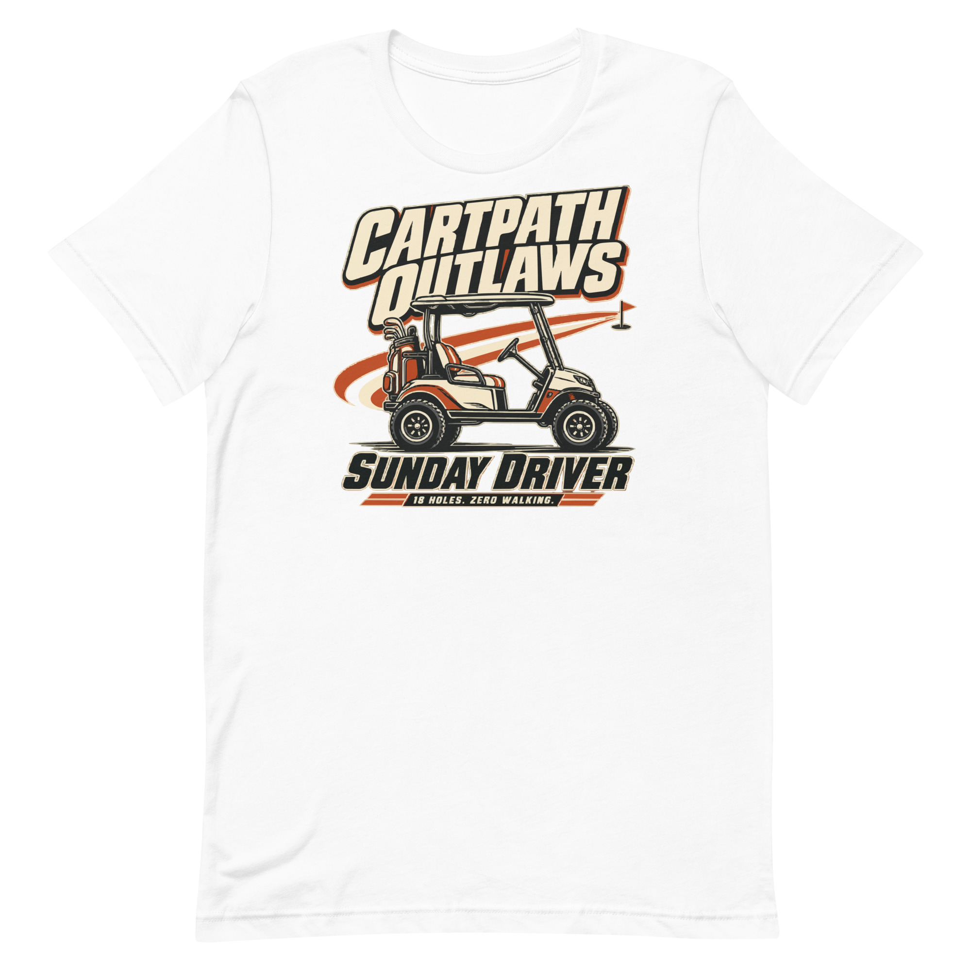 Cartpath Outlaws Sunday Driver Tee - Image 3