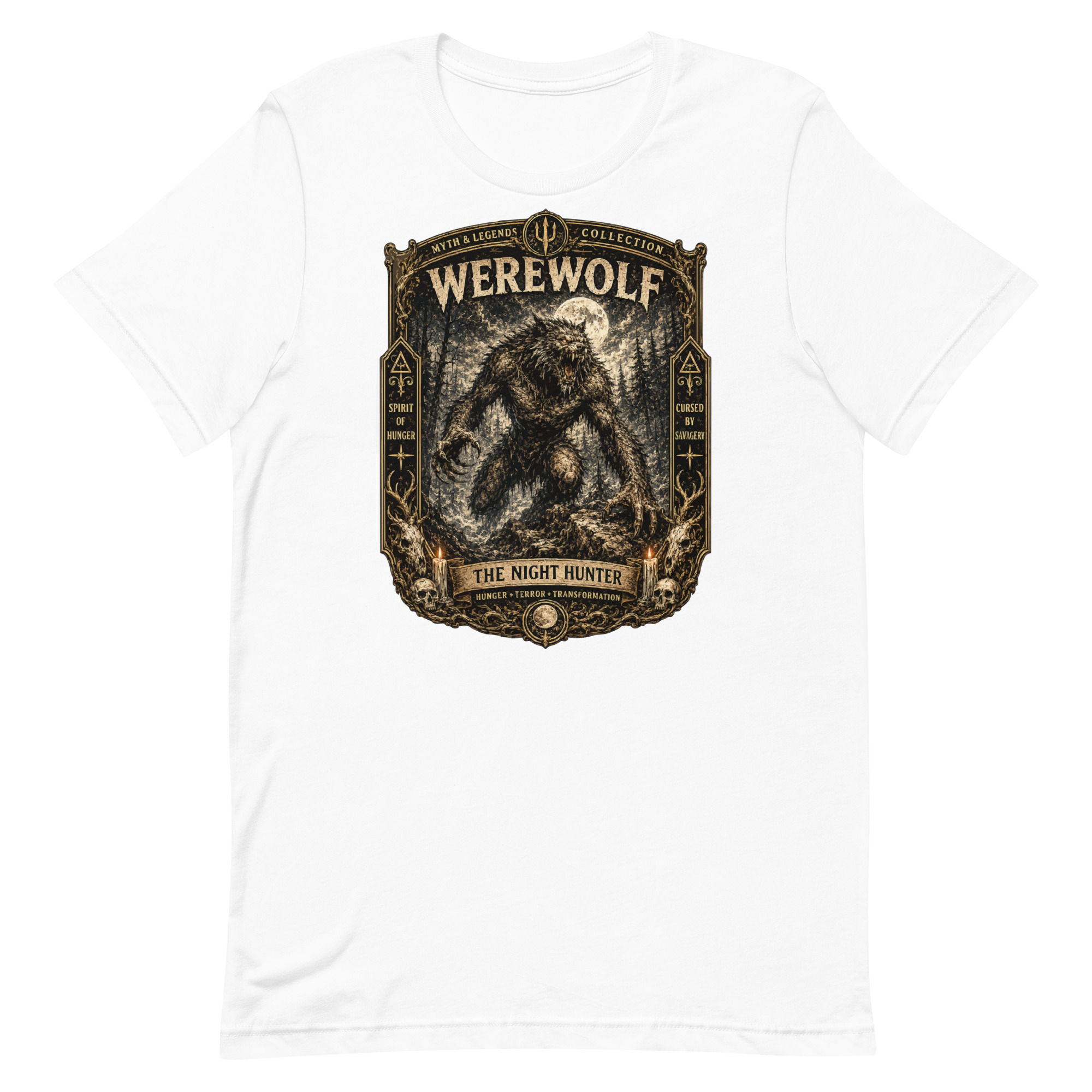 Myths and Legends Werewolf Tee - Image 3